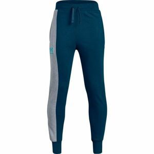 Under Armour RIVAL BLOCKED JOGGER modrá L - Detské tepláky