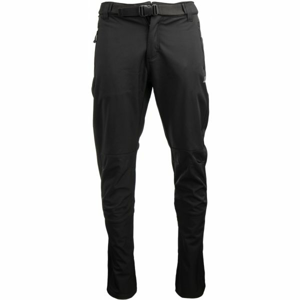 ALPINE PRO LORAL čierna 52 - Pánske softshellové nohavice