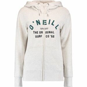 O'Neill LW EASY FANTASTIC FZ HOODIE biela L - Dámska mikina