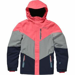 O'Neill PG CORAL JACKET šedá 128 - Dievčenská lyžiarska/snowboardová bunda