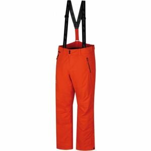 Hannah OSMOND Pánske lyžiarske nohavice, oranžová, veľkosť XL