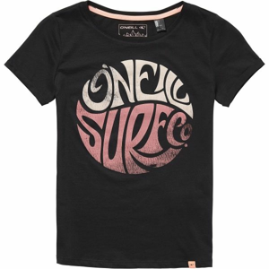 O'Neill LG EXPLORE LIFE S/SLV T-SHIRT čierna 140 - Dievčenské tričko