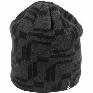 Finmark FC1815 Zimná pletená čiapka, tmavo sivá, veľkosť os
