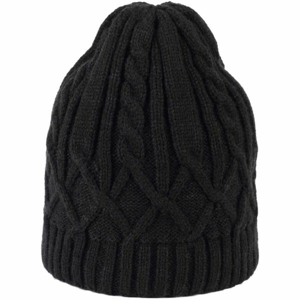 Finmark FC1845 Dámska pletená čiapka, čierna, veľkosť UNI