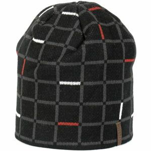 Finmark DIVISION Pánska pletená čiapka, čierna, veľkosť UNI
