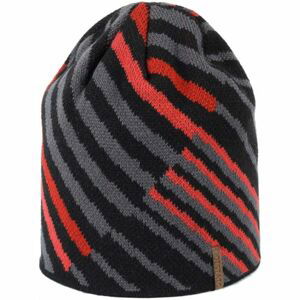 Finmark DIVISION Pánska pletená čiapka, čierna, veľkosť UNI