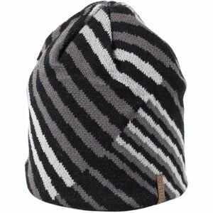 Finmark DIVISION Pánska pletená čiapka, čierna, veľkosť os
