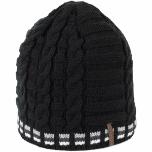 Finmark DIVISION Dámska pletená čiapka, čierna, veľkosť os
