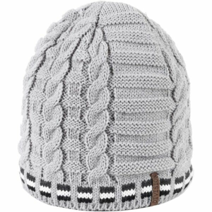 Finmark DIVISION Dámska pletená čiapka, sivá, veľkosť