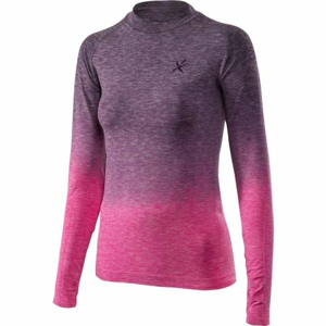 Klimatex ADELIN ružová XL - Dámske tričko s dlhým rukávom