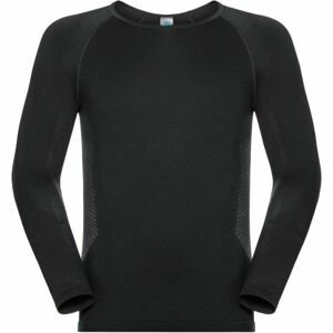 Odlo SHIRT L/S SEAMLESS WARM TOP Pánske funkčné tričko, čierna, veľkosť S