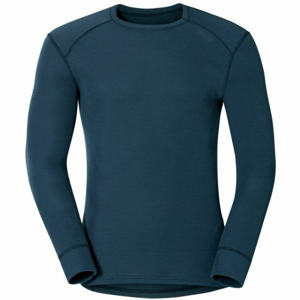 Odlo MEN ACTIVE L/S WARM sivá S - Pánske funkčné tričko