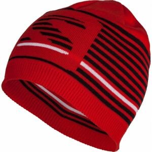 Salomon FLATSPIN SHORT BEANIE červená Crvena - Zimná čiapka