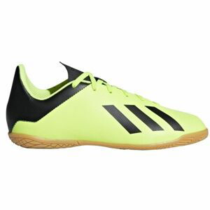 adidas X TANGO 18.4 IN J čierna 32 - Detská halová obuv