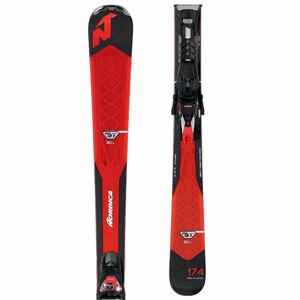 Nordica GT 80 TI FDT + TPX 12 čierna 180 - Zjazdové lyže