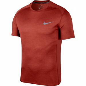 Nike MILER TOP SS červená XL - Pánske bežecké tričko