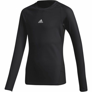 adidas ASK LS TEE Y čierna 164 - Detské tričko