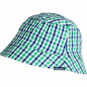 Lewro LUMAR Detský klobúčik, zelená,modrá,biela, veľkosť