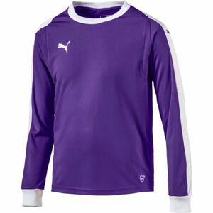 Puma LIGA GK JERSEY JR fialová 164 - Chlapčenské tričko