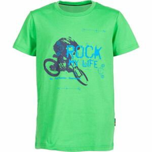 Lewro OZZY Chlapčenské tričko, zelená,mix, veľkosť