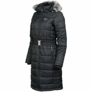 ALPINE PRO MOI 2 čierna M - Dámsky zateplený kabát