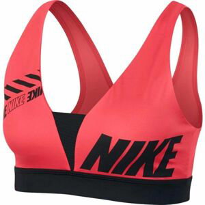 Nike SPRT DSTRT INDY PLUNGE oranžová M - Dámska športová podprsenka