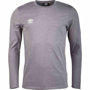 Umbro LONG SLEEVE TOP šedá L - Pánske tričko