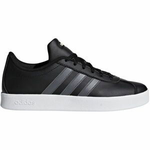 adidas VL COURT 2.0 K čierna 34 - Detská voľnočasová obuv