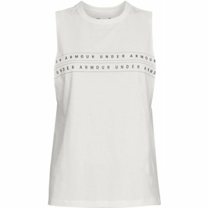 Under Armour GRAPHIC WM MUSCLE TANK biela S - Dámske tielko