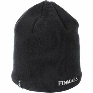 Finmark F1605 Zimná pletená čiapka, čierna, veľkosť UNI