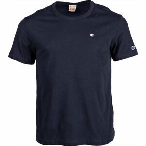 Champion CREWNECK T-SHIRT tmavo modrá M - Pánske tričko