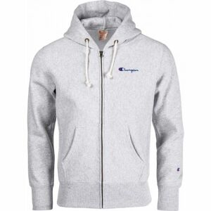 Champion HOODED FULL ZIP SWEATSHIRT šedá XXL - Pánska mikina