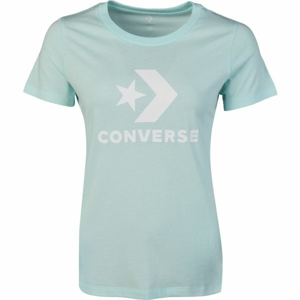 Converse STAR CHEVRON CORE SS TEE modrá M - Dámske tričko