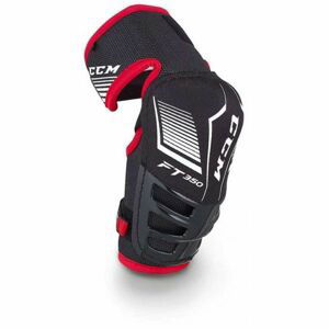 CCM JETSPEED 350 ELBOW PADS YT Detské lakťové hokejové chrániče, čierna, veľkosť S