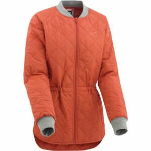 KARI TRAA SPILDE JACKET Dámska bunda, oranžová, veľkosť XL