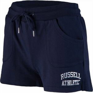 Russell Athletic CLASSIC PRINTED SHORTS tmavo modrá XS - Dámske šortky