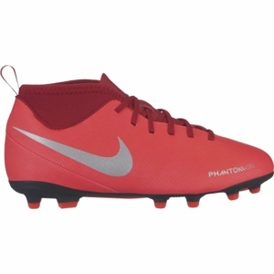 Nike JR PHANTOM VISION CLUB DYNAMIC FIT FG červená 3.5 - Detské lisovky