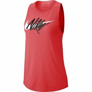 Nike NK DRY LEG TANK TOM SWOOSH ružová M - Dámske športové tielko