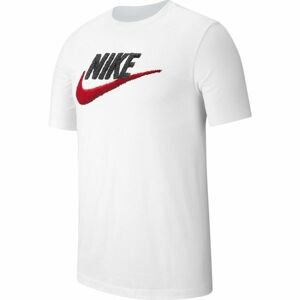 Nike NSW TEE BRAND MARK M biela M - Pánske tričko