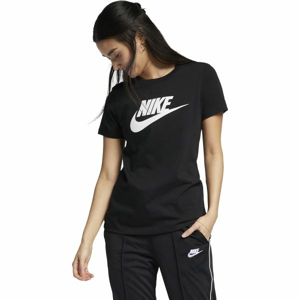 Nike NSW TEE ESSENTIAL W Dámske tričko, čierna, veľkosť S