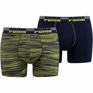 Puma SPACE DYE BOXER 2P Pánske boxerky, modrá, veľkosť M