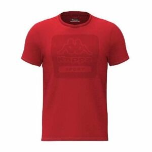 Kappa LOGO BARTEL SLIM Pánske tričko, červená, veľkosť
