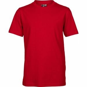 Kensis KENSO Chlapčenské tričko, červená, veľkosť 128-134