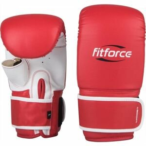 Fitforce WIDGET Boxerské rukavice, červená,biela,čierna, veľkosť
