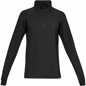 Under Armour CG REACTOR RUN HALF ZIP V2 čierna L - Pánska bežecká mikina