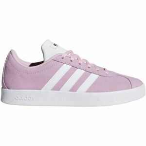 adidas VL COURT 2.0 K ružová 4.5 - Detská voľnočasová obuv