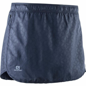 Salomon AGILE SKIRT W modrá M - Dámska sukňa na behanie 2v1