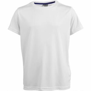 Kensis REDUS Chlapčenské športové tričko, biela, veľkosť 128/134