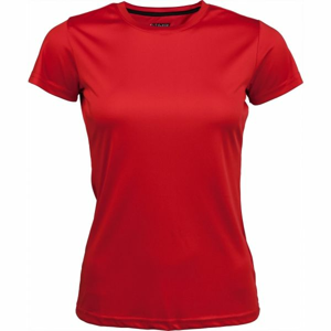 Kensis VINNI NEON YELLOW červená XL - Dámske športové tričko