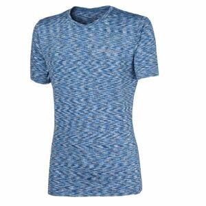 Progress SS MELANGE MAN T-SHIRT modrá M - Pánske športové tričko